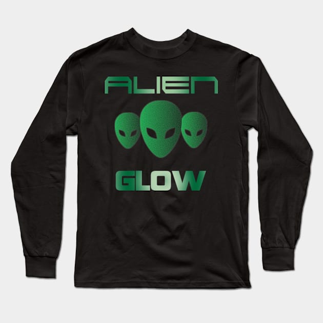 Alien glow Long Sleeve T-Shirt by RENAN1989